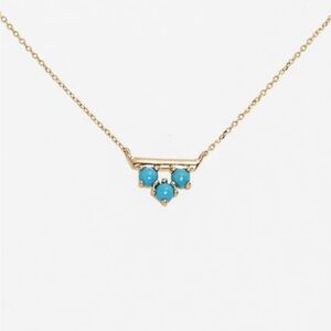 Bony Levy Triangle Turquoise Necklace
